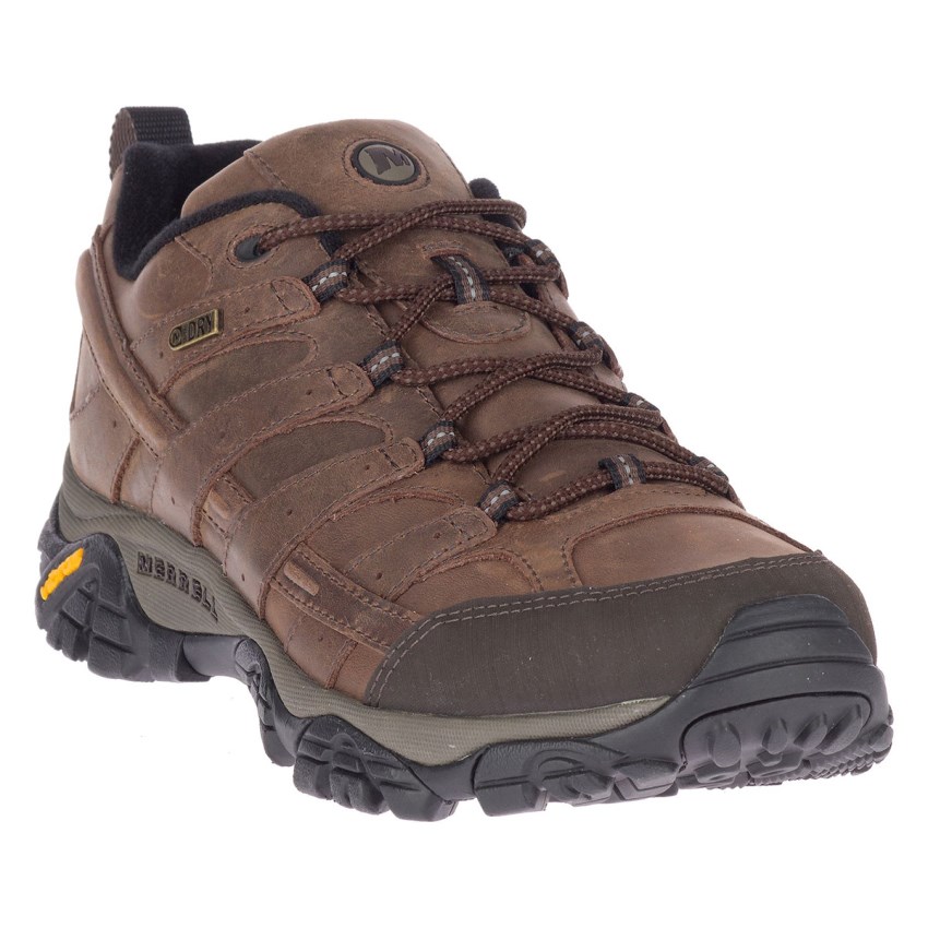 Chaussures Randonnée Merrell Moab 2 Prime Waterproof Marron Homme | K.H.EBWF